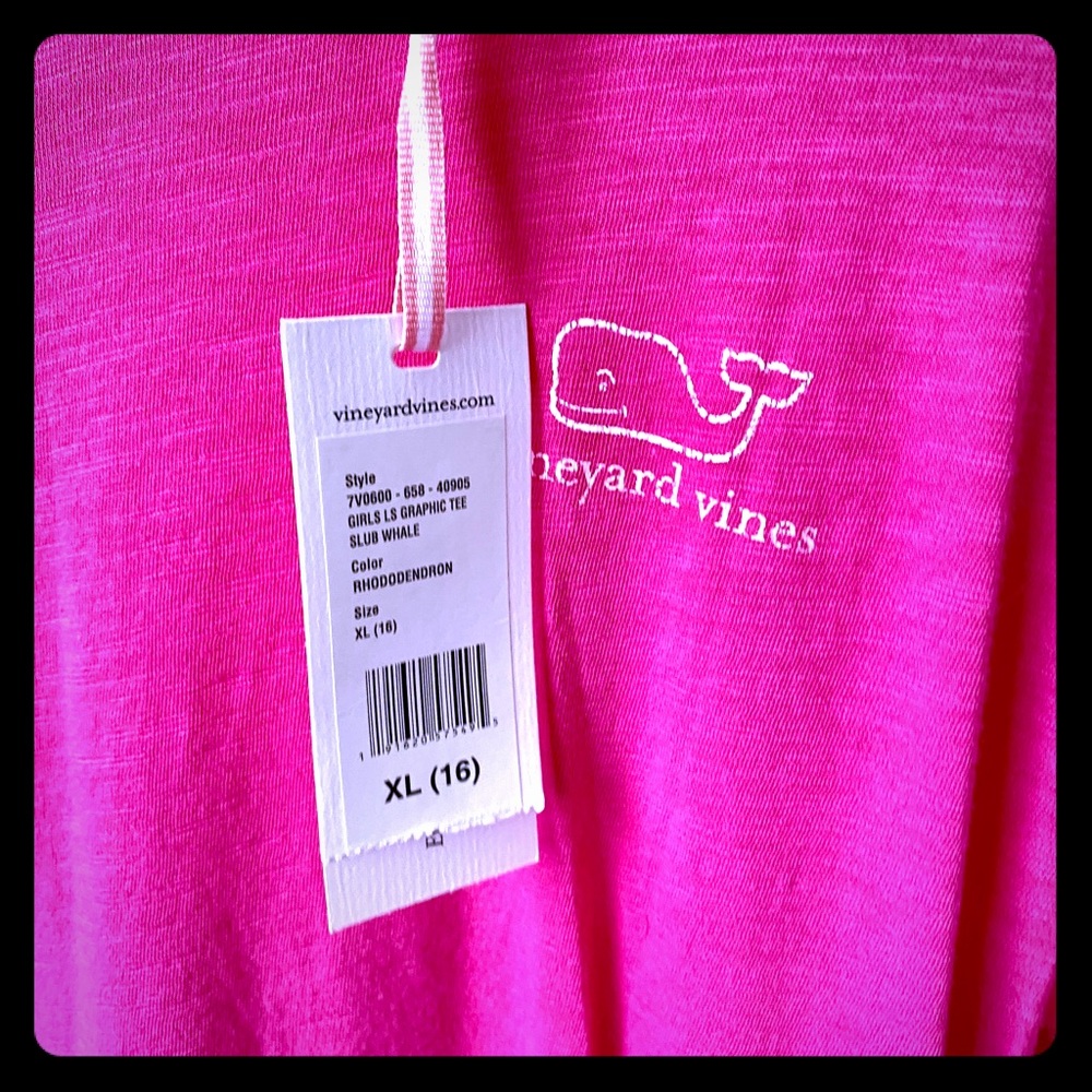 Vineyard Vines Slub long sleeve T. NWT